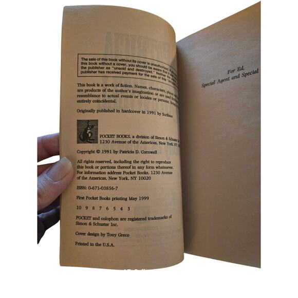 Body of evidence by Patricia Cornwell 0671038567 pocket books - Picture 5 of 6